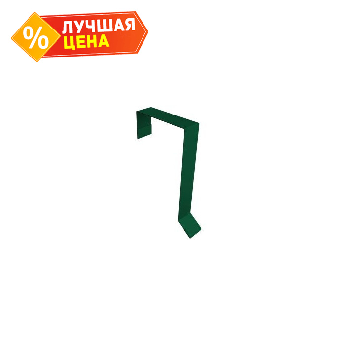 Планка торцевая фальц 65х97 0,45 Drap ST RAL 6005 зеленый мох