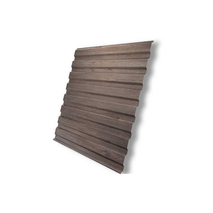 Профлист Grand Line C20A Print-double Elite 0.45 мм White Wood